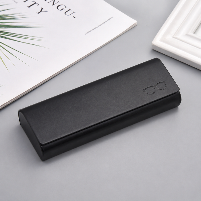 Black Classic Case – Étui à lunettes noir
