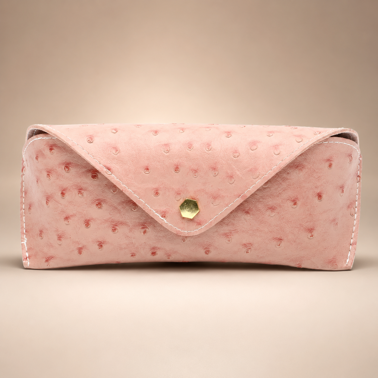 Blush Case – Étui à lunettes rose poudré