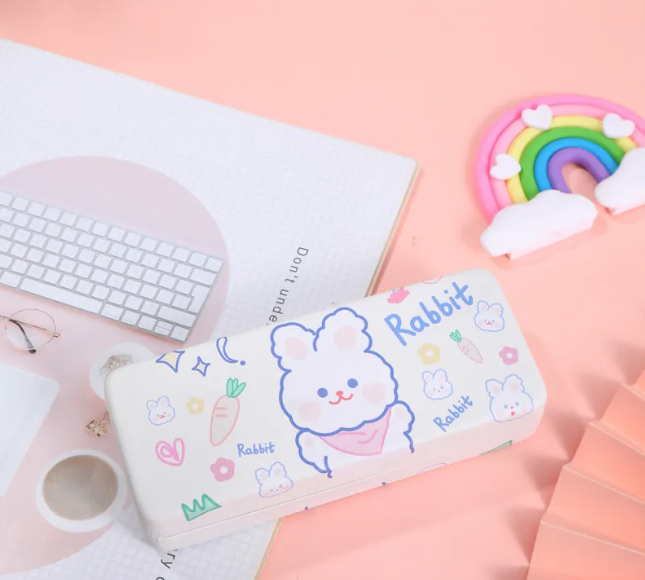 Bunny Cloud Case – Étui à lunettes pastel