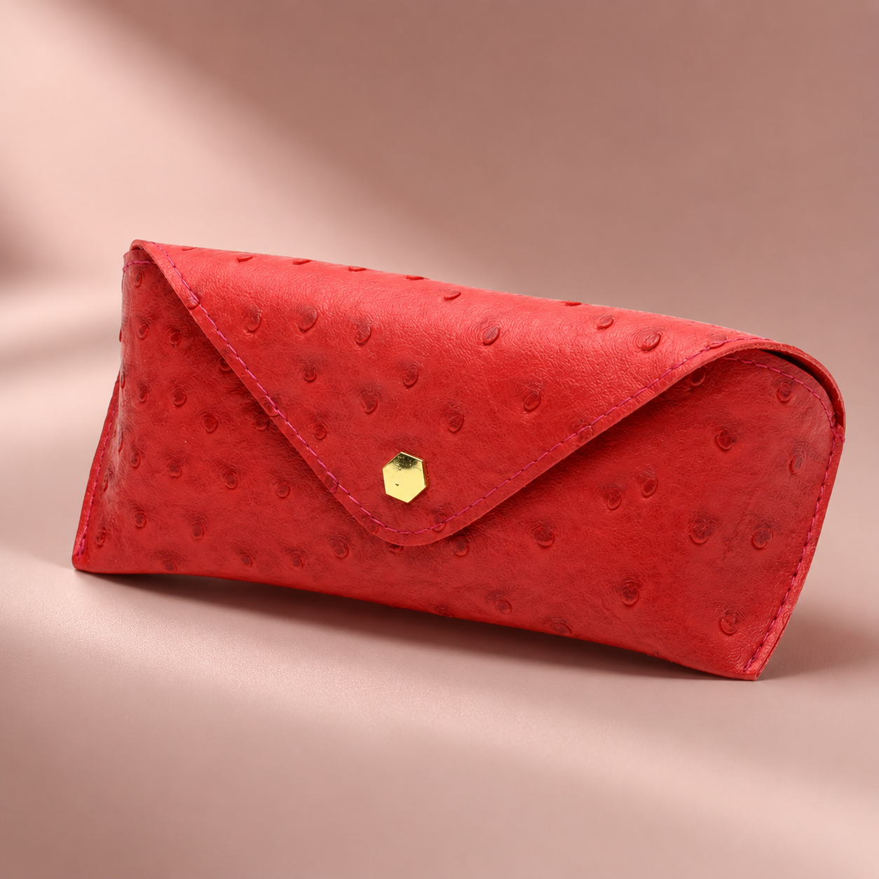 Ruby Case – Étui à lunettes rouge