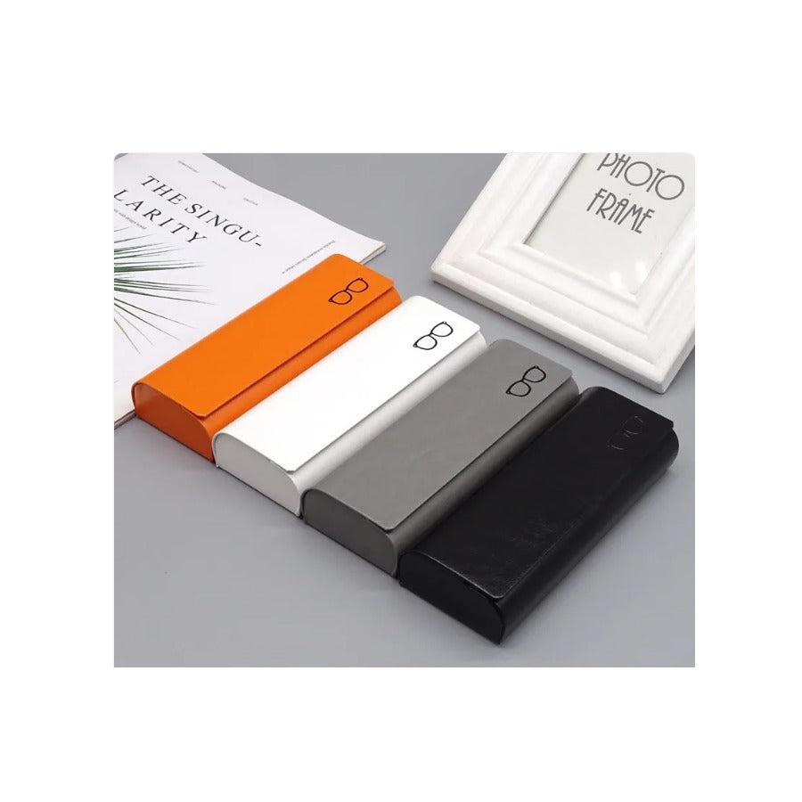 Etui a lunettes rigide gris