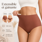 Lot de 2 culottes invisibles taille haute ELYZOR