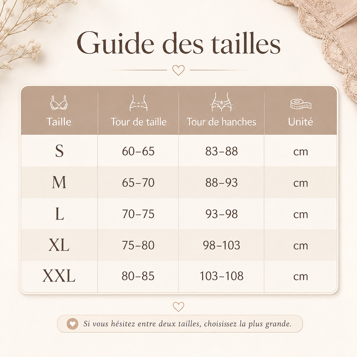Lot de 4 culottes confort en coton stretch ELYZOR