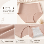 Lot de 2 culottes invisibles taille haute ELYZOR